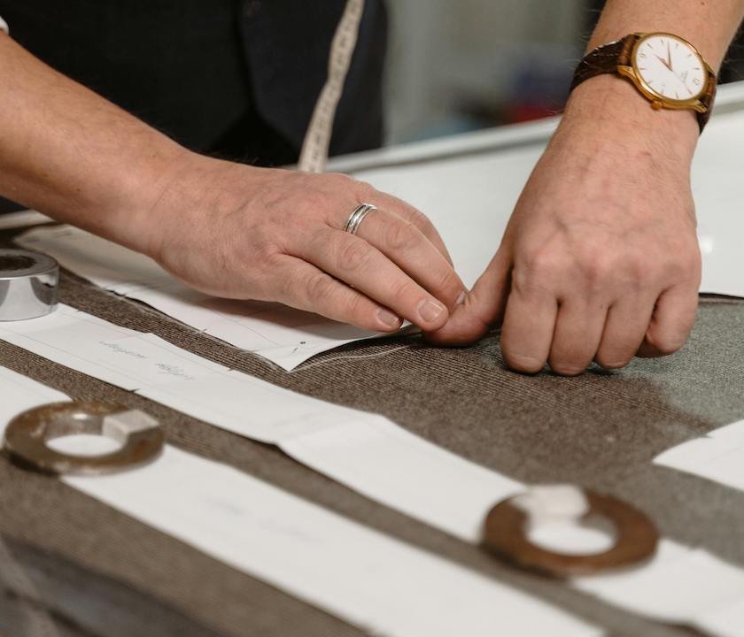 Tailor at work